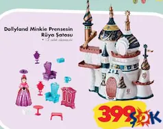 GOKİDY OYUNCAK DOLLYLAND MİNKİE PRENSESİN RÜYA ŞATOSU